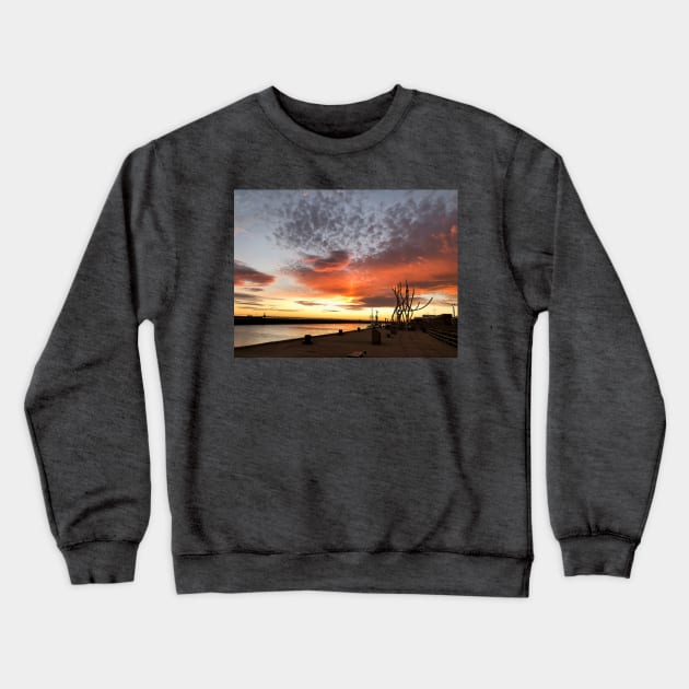 Delightful December Daybreak (2) Crewneck Sweatshirt by Violaman